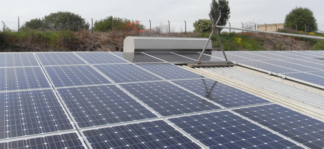 Solar Panels on Sharp Cutters premises