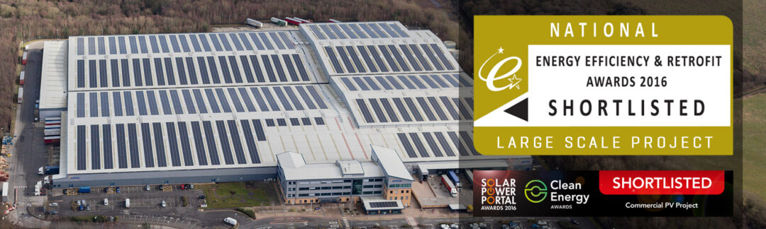 Lyreco Installation Shortlisted for Commercial PV Project of the Year 2016