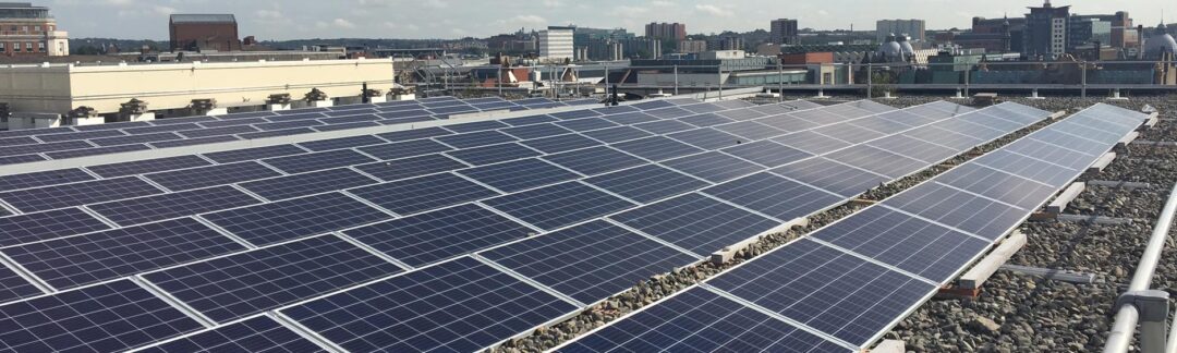Solar PV Installation at Trinity Leeds Shopping Centre