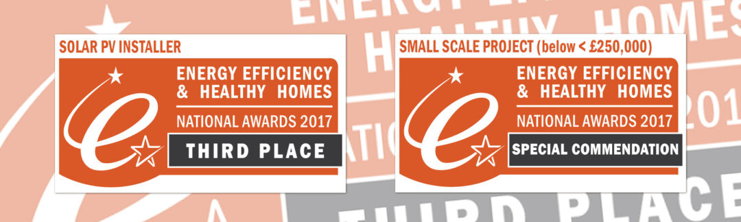 EvoEnergy win two awards at the National Energy Efficiency Awards 2017