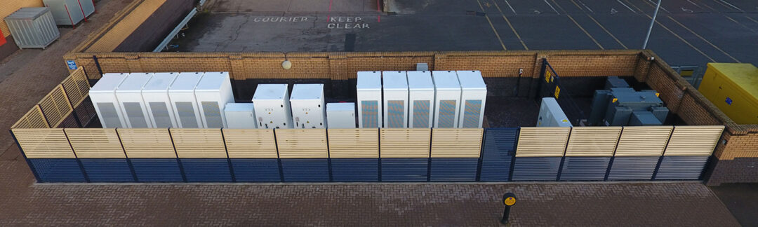 Commercial battery energy storage system at Lyreco
