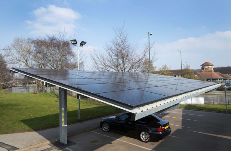 Commercial Solar Carports | Car Park Solar Panels | EvoEnergy