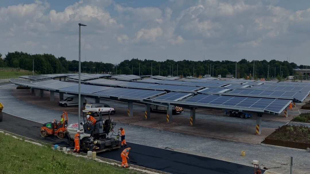 Stourton solar car ports