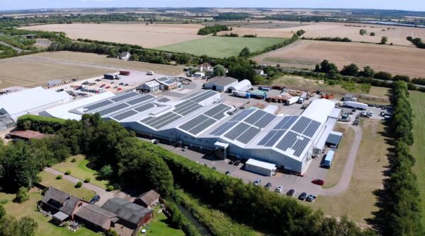 solar PV rooftop flamingo flowers