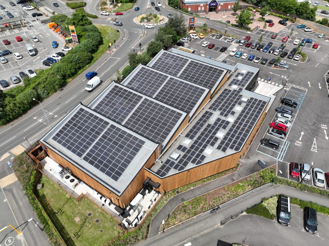 Aldi leamington spa solar panels