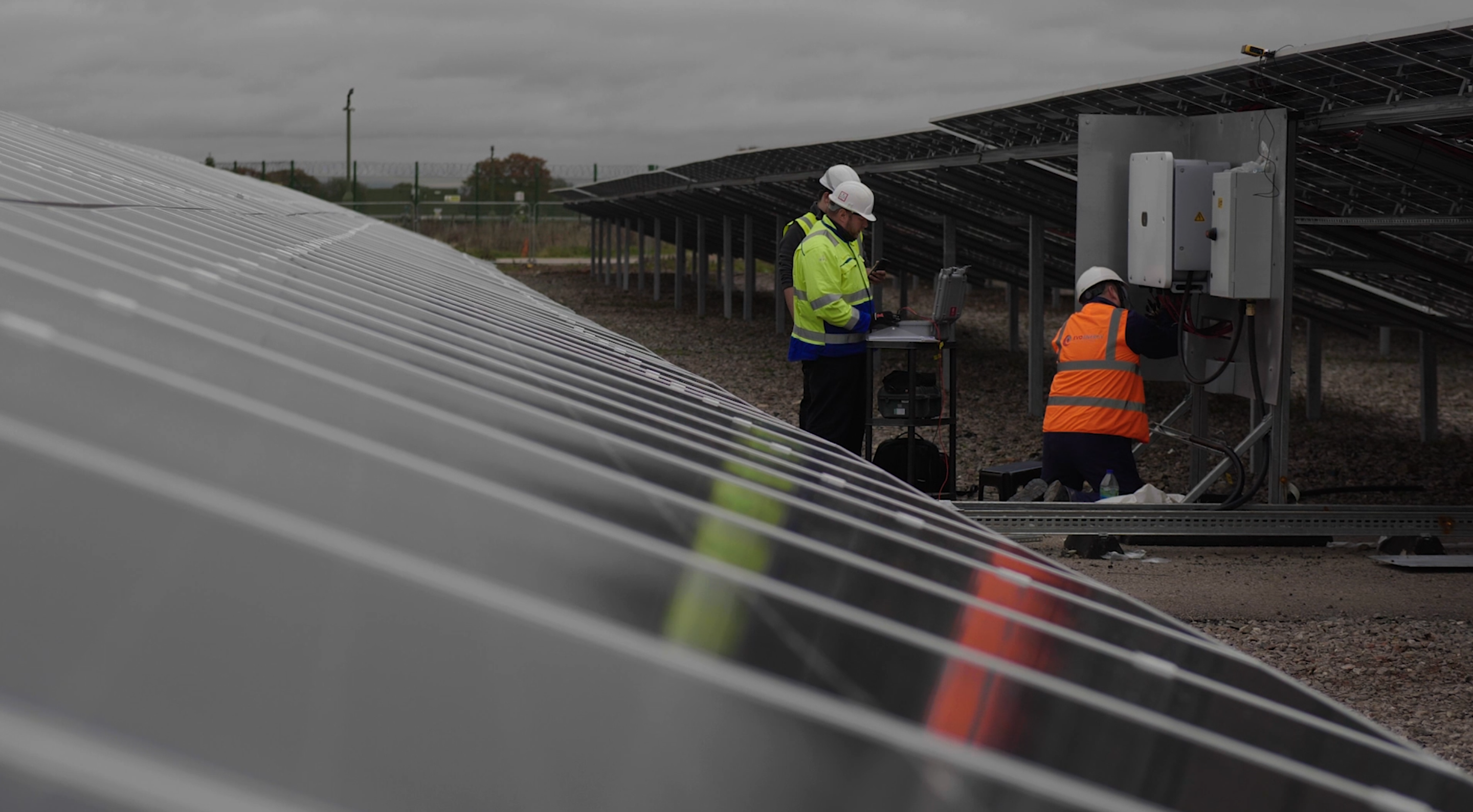 solar panel engineers maintaing solar panel allowances