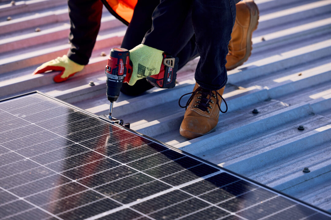 rooftop commercial solar installation