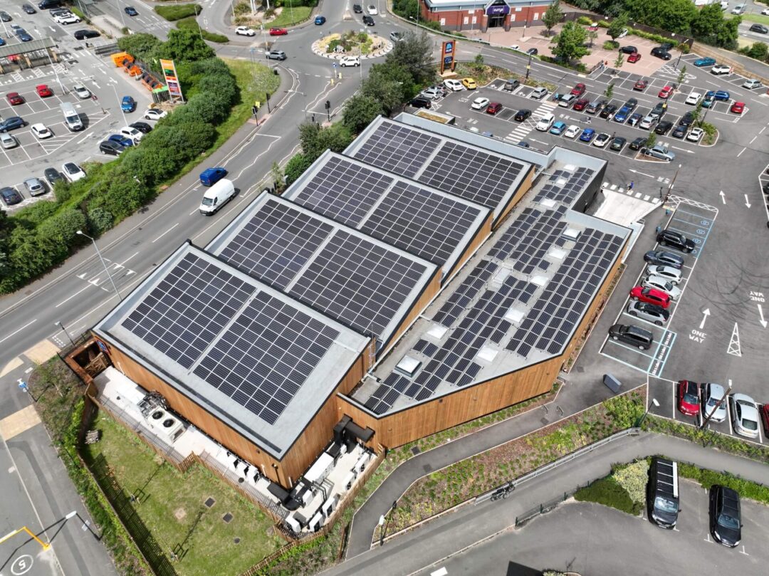 Aldi leamington spa solar panels