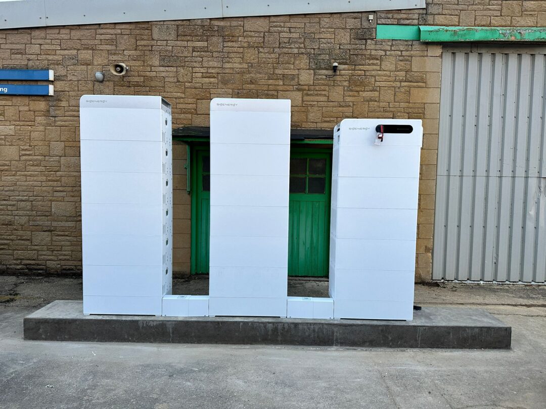 pmk recycling solar battery storage system commercial site