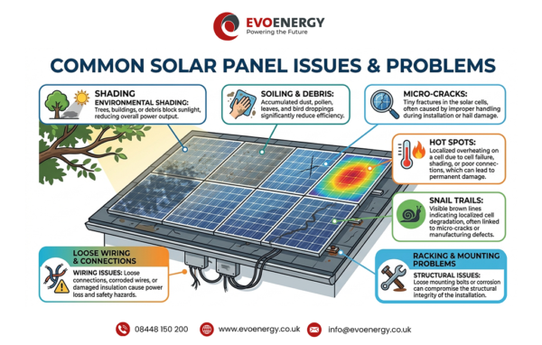 Common Solar Panel Problems: A Guide for Roofs, Ground Mounts, and Carports